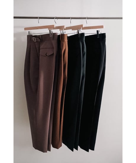 The CLASIK 21AW グルカトラウザー 使い切っ 46 ダークネイビー