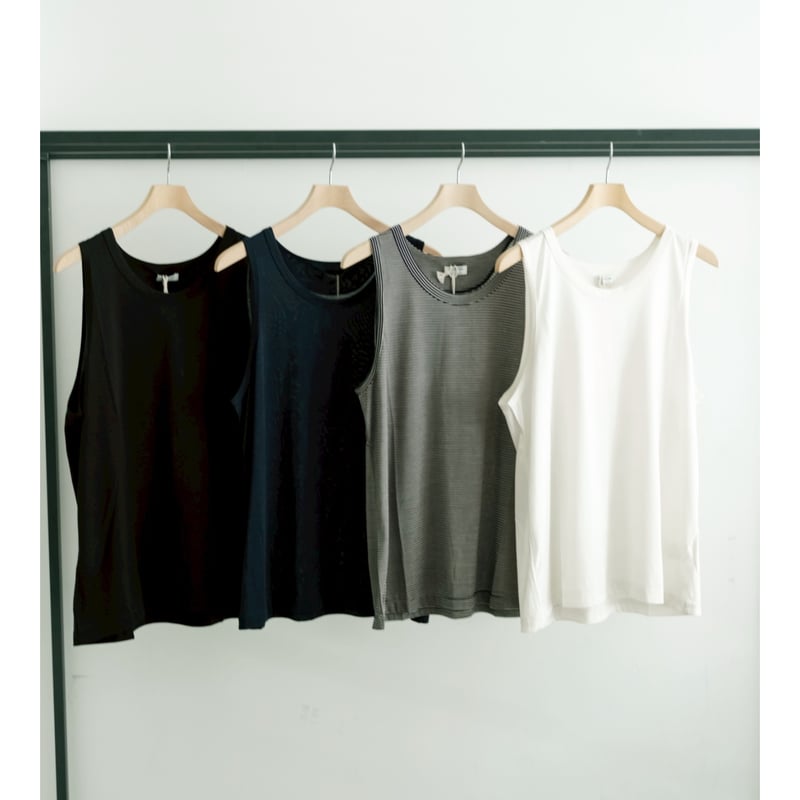 MAATEE&SONS WASHABLE SILK TENJIKU TANK TOP | Mu