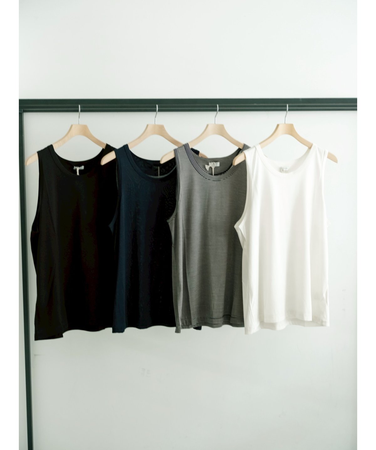 MAATEE&SONS WASHABLE SILK TENJIKU TANK TOP | Mu