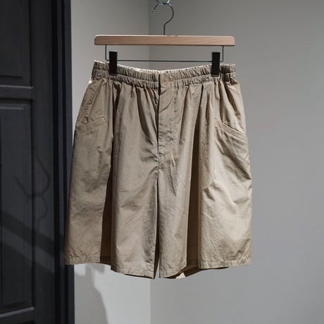 MAATEE&SONS Ex. 染めDJA200/2 POPLIN BEACH SHORTS