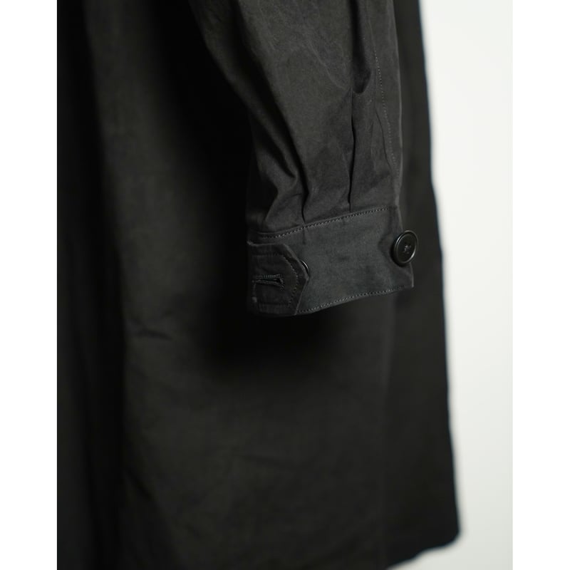 ULTERIOR WAXED WEATHER BAL COLLAR COAT | Muster