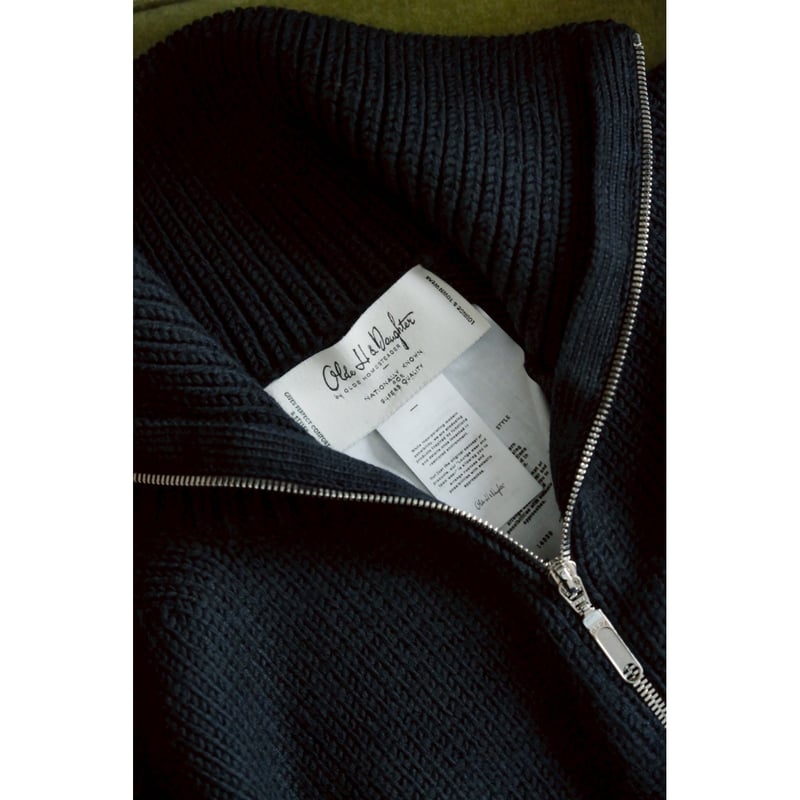 Olde H & Daughter Ex. WOOSTED WOOL DRIVERS KNIT