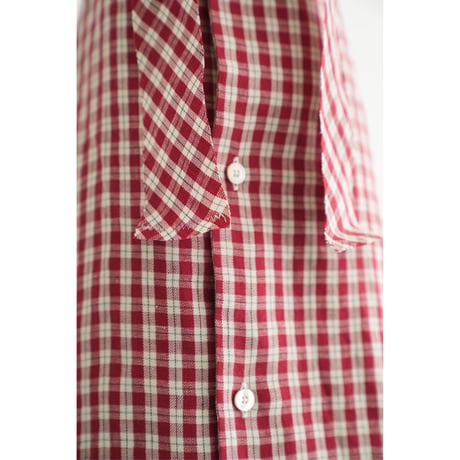 MAATEE&SONS Ex.  紐SHIRTS "LINEN/SILK CK"