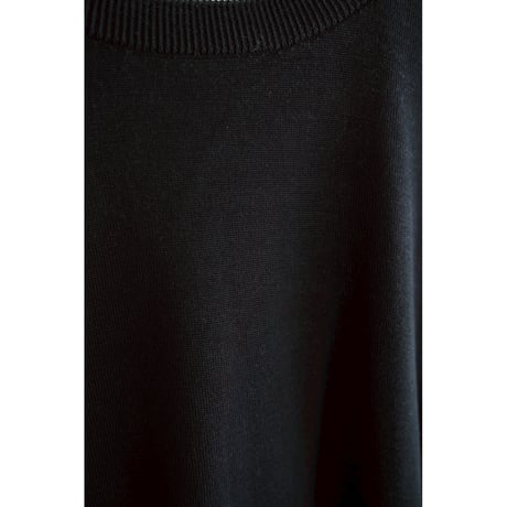 Olde H & Daughter SILK PLAIN STITCH CREW NECK P/O