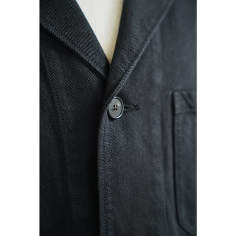 The CLASIK SOFT "COTTON SILK DENIM" RAILWAY JACKET