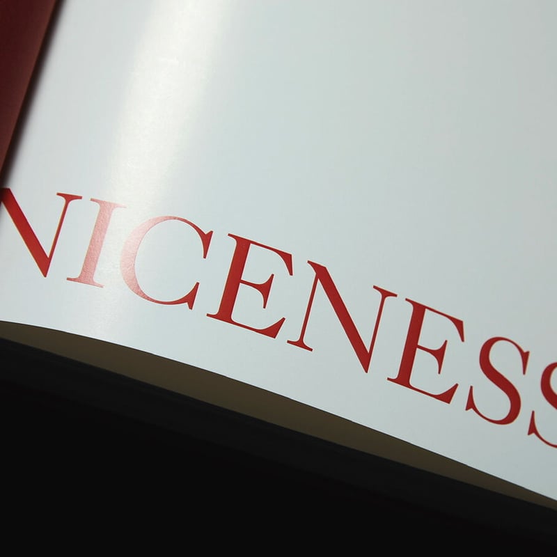 NICENESS Archive book 2022 | MusterWerk