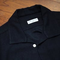 Aquellos Ojos Verdes  Ex. Si/Li/R NEP BACKSATIN CLASSIC OPEN COLLAR SHIRT