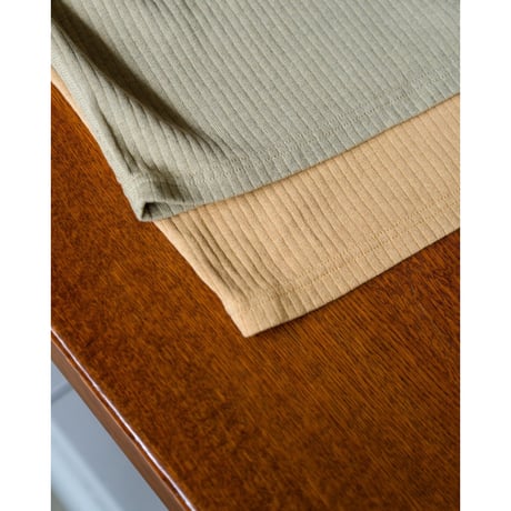 Olde Homesteader EXTRA COTTON RIB MOCK NECK S/S