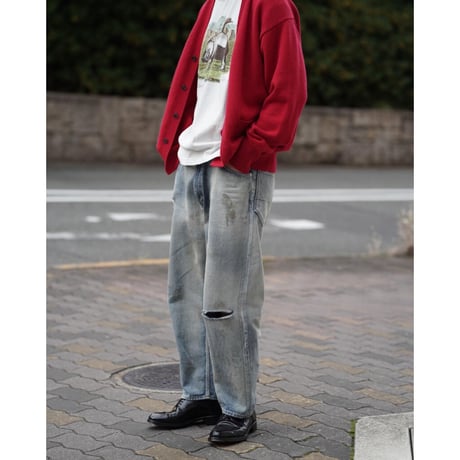 ANCELLM 5P SELVEDGE DENIM PANTS USED