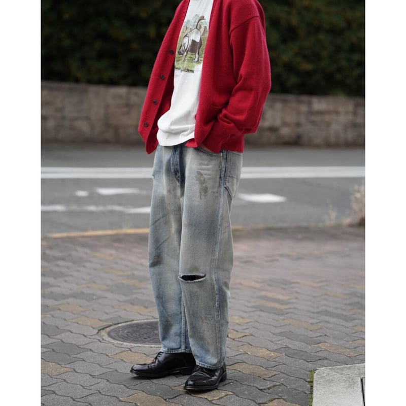 ANCELLM 5P SELVEDGE DENIM PANTS USED | MusterWerk