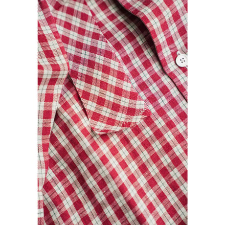MAATEE&SONS Ex.  紐SHIRTS "LINEN/SILK CK"