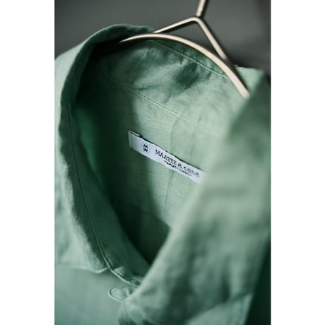 MAATEE&SONS SHORT PONIT RAMIE SHIRTS