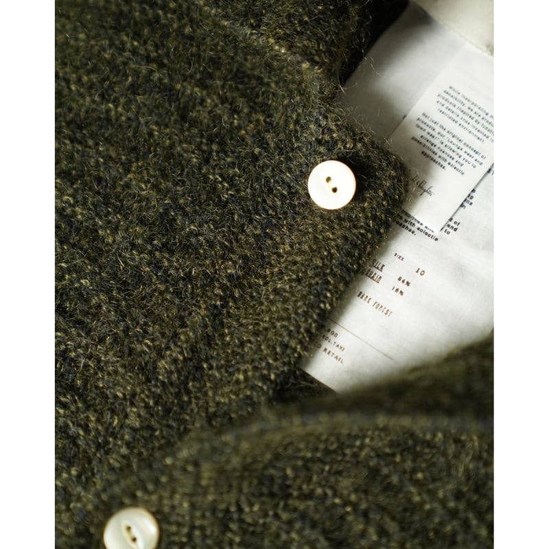 トップス Olde H&Daughter SILK MOHAIR WRAP SHIRTS Olde H & Daughter SILK MOHAIR WRAP STITCHES SHI