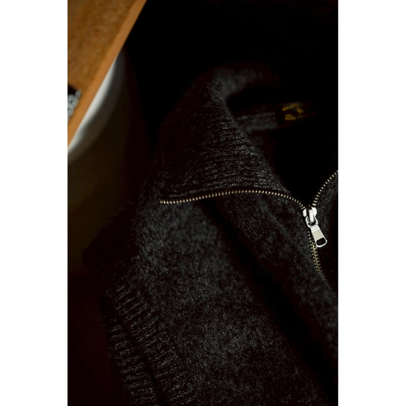 Maatee&sons 23AW CASHMERE 強縮絨 ZIP VEST MAATEE&SONS Ex. CASHMERE 強縮絨 ZIP VEST 