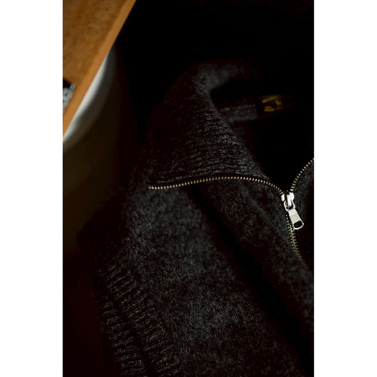 MAATEE&SONS Ex. CASHMERE 強縮絨 ZIP VEST 