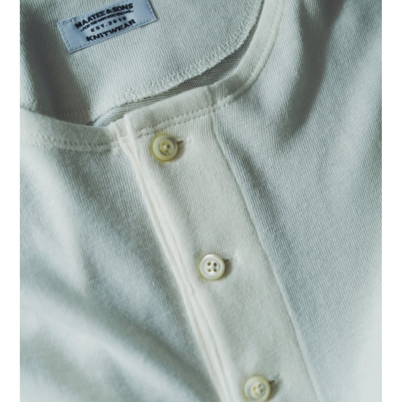 MAATEE&SONS L/S HENRY NECK TEE | MusterWerk