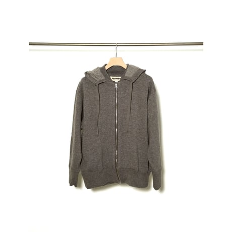 Slopeslow Ex.WOOL FRENCH TERRY FULL ZIP HOODIE