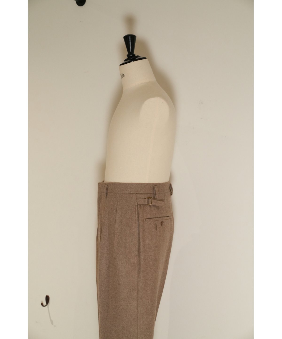 MAATEE&SONS Ex. CASHMERE/MINK COOPER PANTS | Mu