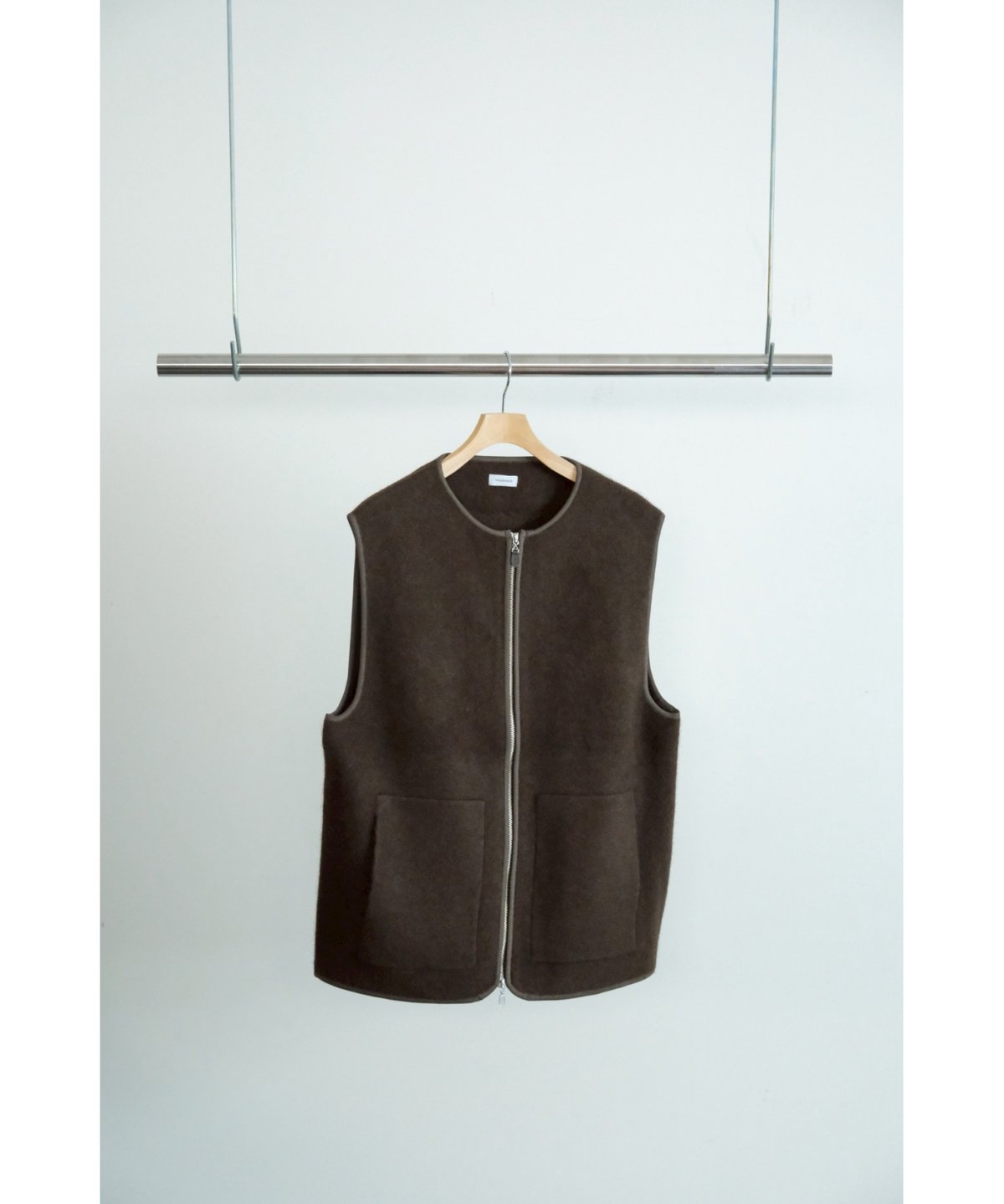 WALENODE innocent YAK Zip-up vest | MusterWerk