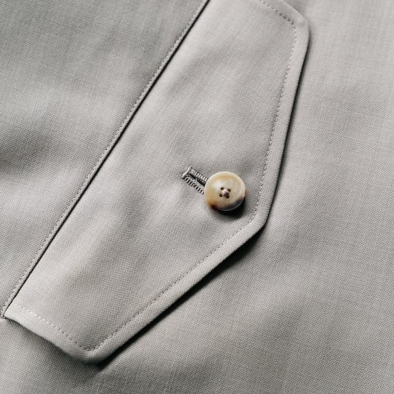 The CLASIK DORMEUIL TONIK WOOL HARRINGTON | Mus