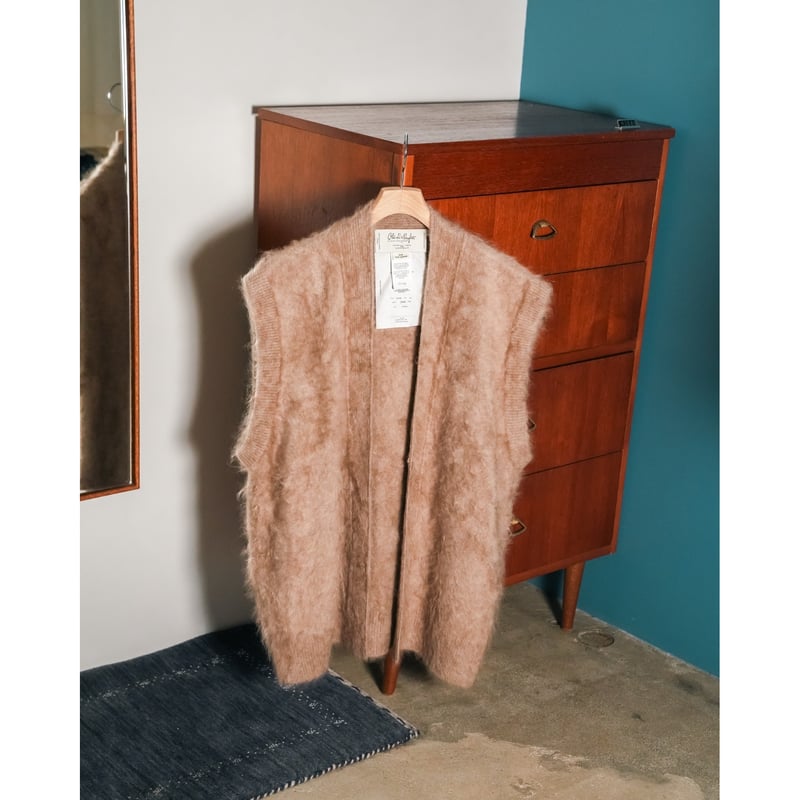 トップス Olde H & Daughter WOOL DS KNIT VEST トップス Olde H & Daughter WOOL DS KNIT VEST トップス Olde H