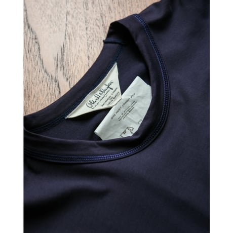 Olde H&Daughter Ex.SUVIN COTTON PLAIN STITCH L/S