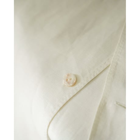 MAATEE&SONS Ex. "150/2 ROYAL OLYMPIC LINEN" 折って折ってHAND SHIRTS JACKET