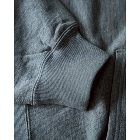 ULTERIOR Ex. FADED SILKY TERRY RW SWEAT FULL ZIP HOODIE