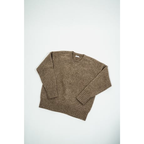 WALENODE "Innocent YAK" Shetland sweater- V