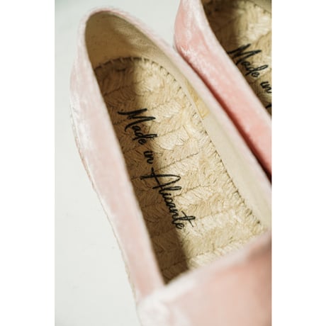 MADE IN ALICANTE VELVET ESPADRILLES
