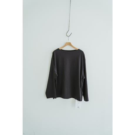 nonnotte Ex. "Hard Twist Balance Jersey" Oversized Basque Long Sleeve