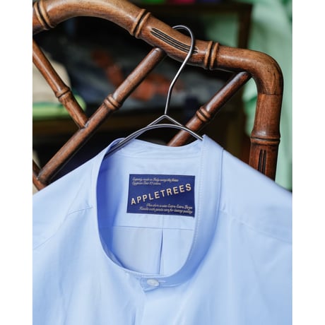 APPLETREES OPEN TRAVELER SHIRTS BAND COLLAR