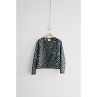 DECHAMPS LEOPARD CARDIGAN