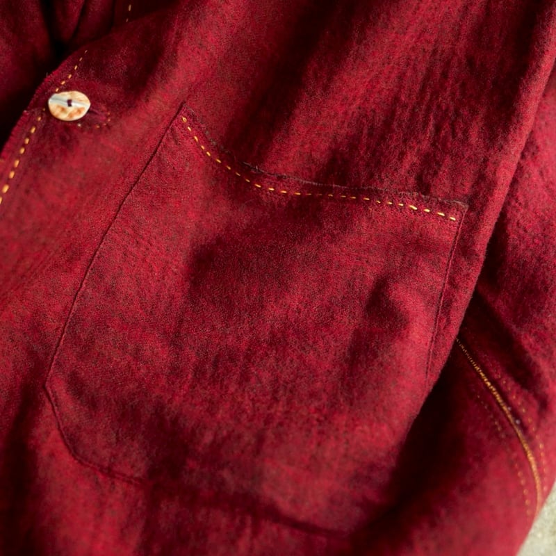 MAATEE&SONS GUPTA WOOL W FACE COVERALL | Muste