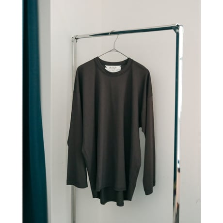 Olde H&Daughter Ex.SUVIN COTTON PLAIN STITCH L/S