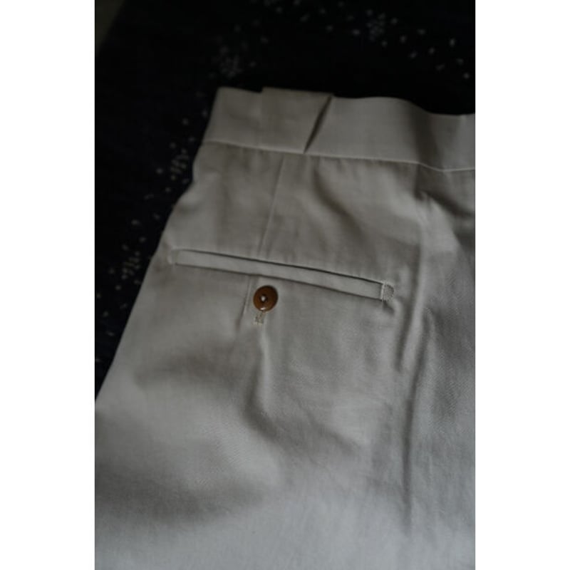 maatee&sons SHORT TROUSER 薄ベージュ size3 MAATEE&SONS SHORT TROUSER | MusterWerk