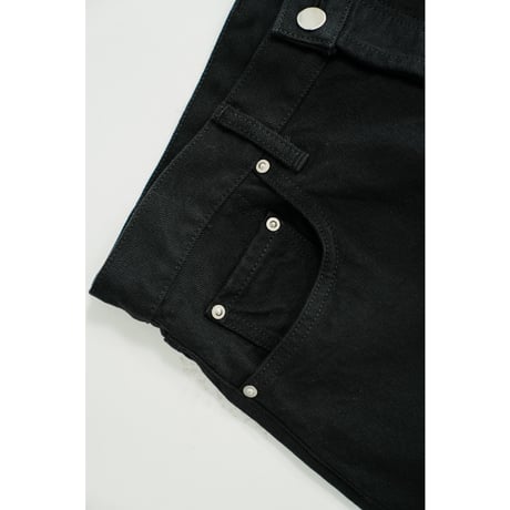 The CLASIK "SOFT COTTON SILK DENIM" WIDE LEG JEANS
