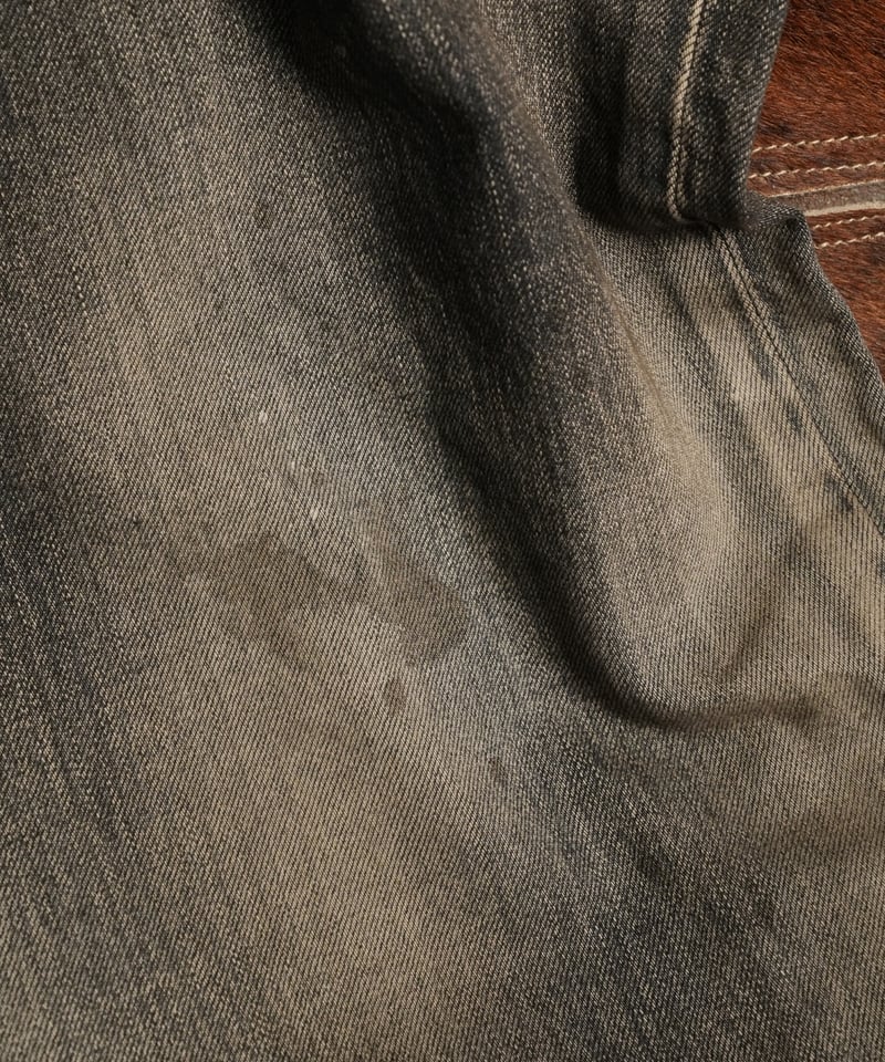 ANCELLM AGING WIDE DENIM 5P PANTS | MusterWerk ANCELLM AGING WIDE DENIM 5P PANTS | MusterWerk