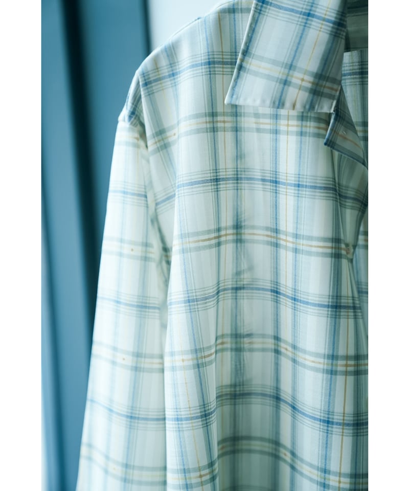MAATEE&SONS H WOOL オープンカラーシャツ musterwerk MAATEE&SONS H WOOL オープンカラーシャツ musterwerk