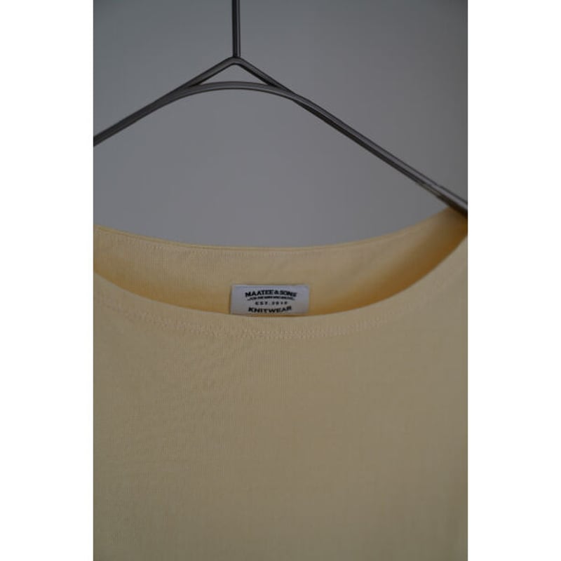 MAATEE&SONS 和紙 BOAT S/S TEE | MusterWerk