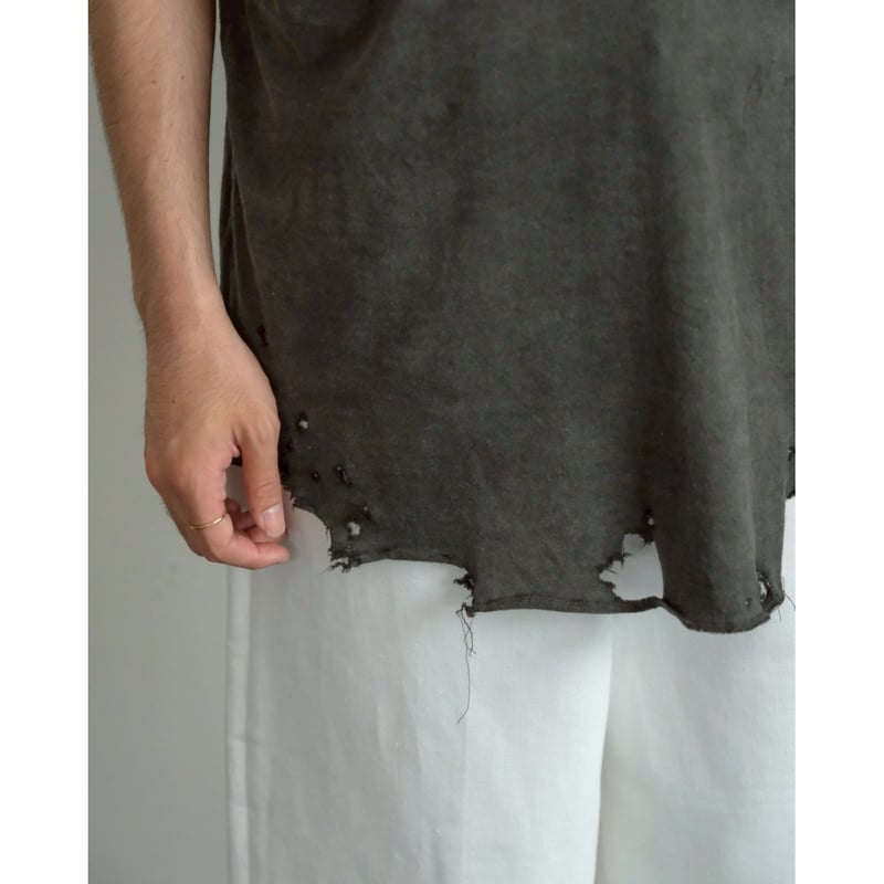 ANCELLM DAMAGE TANK TOP | MusterWerk