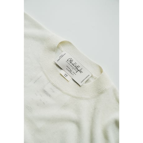 Olde H&Daughter "JYARI-JYARI SILK" CREW P/O