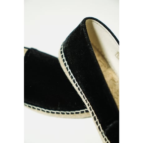MADE IN ALICANTE VELVET ESPADRILLES