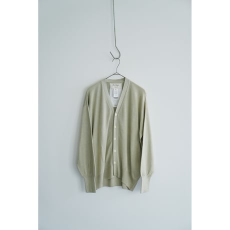 Olde H & Daughter SILK PLAIN STITCH CARDIGAN