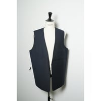 LEA BOBERG Ex. D.W.VEST - BRITISH HIGH TWIST WOOL/STANDEVEN