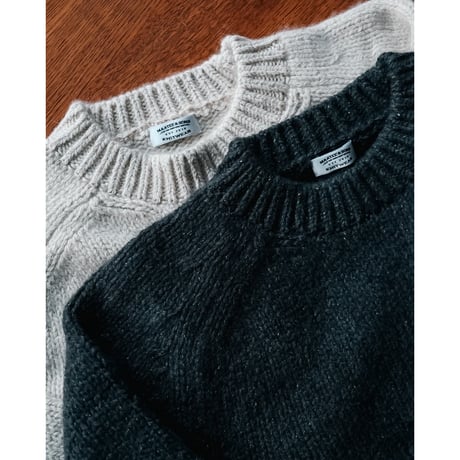 MAATEE&SONS Cash/Si MIXING YARN P/O SWEATER