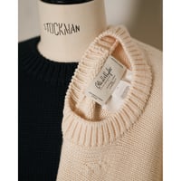 Olde H & Daughter WOOSTED WOOL CREW NECK P/O