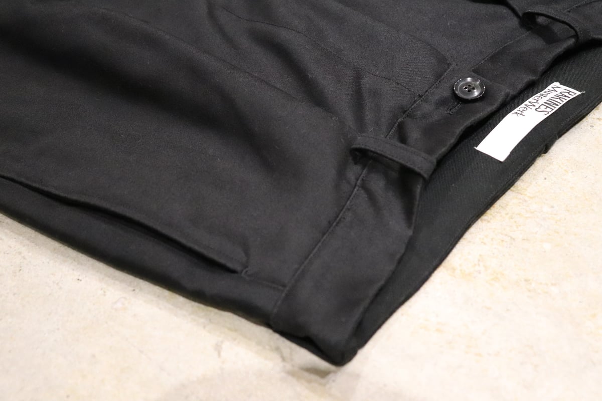 RAKINES Ex. French moleskin 1tuck pants