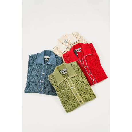 RAFFA MOLINA Ex. TRAVO KNIT SHIRTS L/S