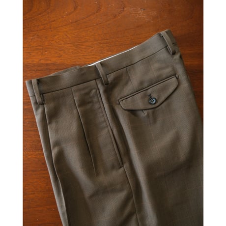 MAATEE&SONS FOREVER SLACKS TYPE2  "WOOL PINCHECK"
